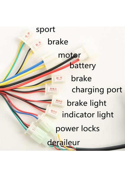 Elektrikli Bisiklet Scooter Aksesuarları Motor Fırçalanmış Kontrol Cihazı ve Gaz Kelebeği Kavrama 24V 250W Elektrikli Scooter Bisiklet Için (Yurt Dışından)