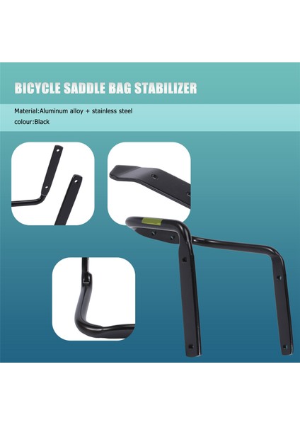 Bisiklet Eyer Çantası Sabitleyici Braketi Mtb Yol Bisikleti Arka Raf Çanta Standı Su Isıtıcısı Montaj Deliği ile Bisiklet Aksesuarları Için (Yurt Dışından) indirimleri