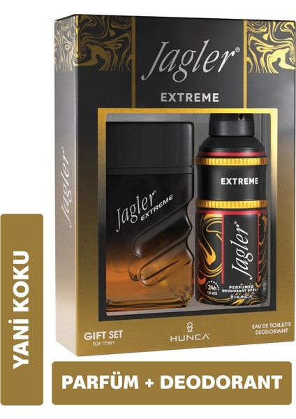 Extreme Erkek Parfüm Seti (90 Ml Edt + 150 Ml Deodorant)