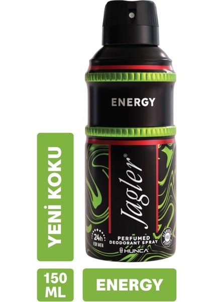 Energy Erkek Parfüm Seti (90 Ml Edt + 150 Ml Deodorant)