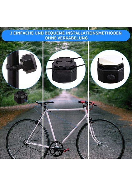 Bisiklet Alarm Sistemi Uzaktan Kumandalı Bisiklet Alarm Sistemi Kablosuz Motosiklet Bisiklet Takip Cihazı Hırsızlığa Karşı Bisiklet Alarmı (Yurt Dışından) fırsatları