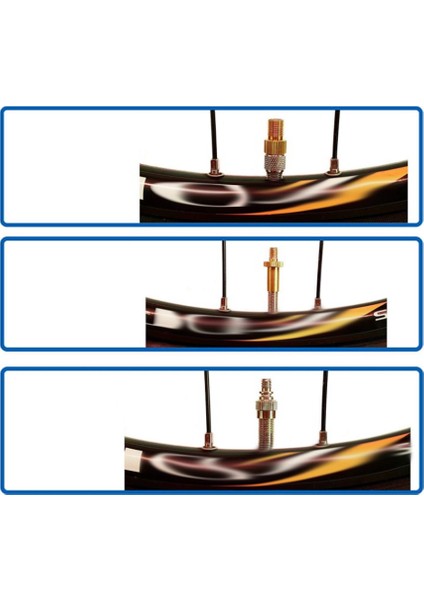 4 Paket Bisiklet Valf Adaptörü Bisiklet Iç Lastik Valf Adaptörü Sv Av Dv Bisiklet Pompası Top Pompası Iğne Şişirme Aksesuarları (Yurt Dışından) indirimleri