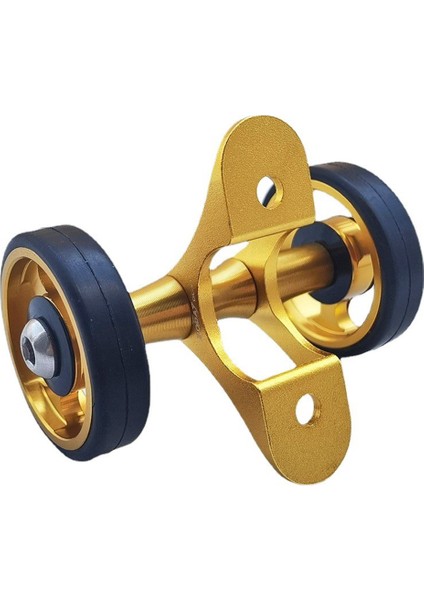 Poday Superlight Bisiklet Easywheel Alüminyum Alaşımlı Brompton Çamurluk Silindirleri Tekerlekler Kolay Kurulum Çift Tekerlekler Gümüş (Yurt Dışından)