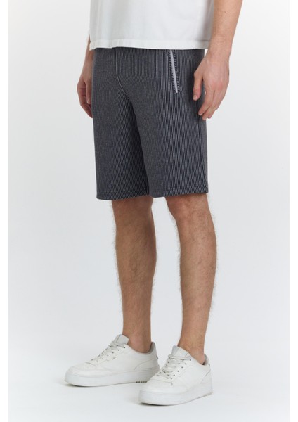 Erkek Polycotton Şort Füme 6044-F