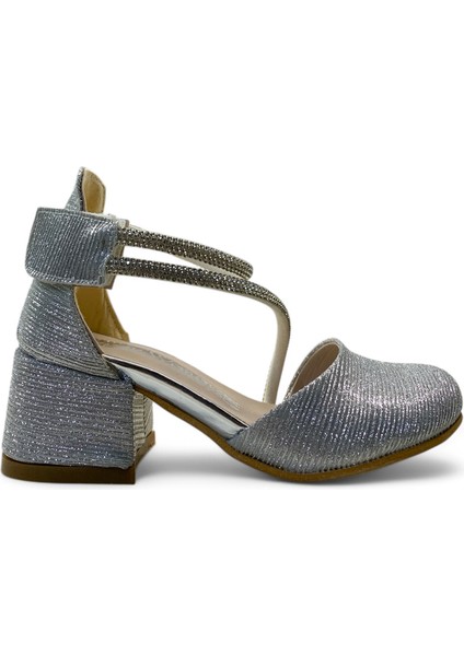 773 Kız Çocuk Okul Öncesi Topuklu Abiye Ayakkabı