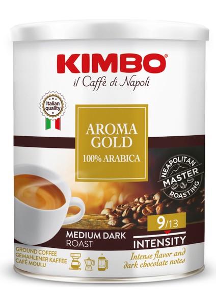 Aroma Gold Arabica Filtre Kahve Teneke Kutu (250 gr)