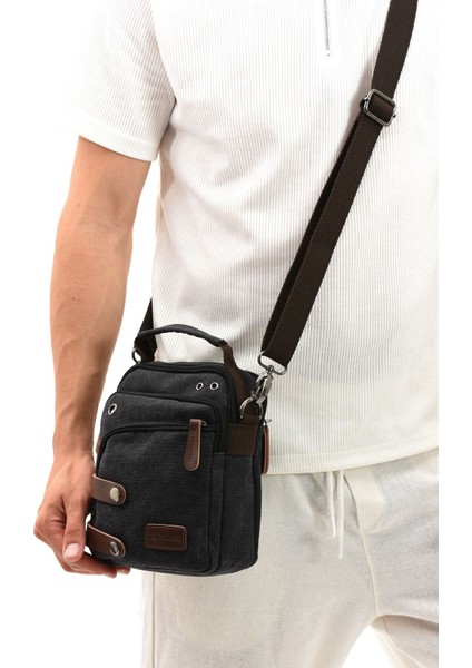 Şık ve kullanışlı orta boy siyah pamuk çanta, günlük stilinizi tamamlar. fiyatları