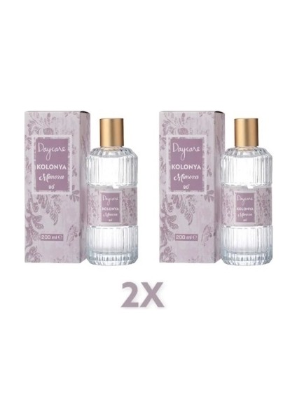 Cam Şişe Mimoza Kolonya 200 ml + 200 ml