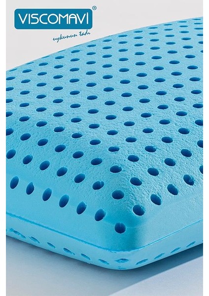 Ortopedik Visco Yastık (Marmaris Hava Kanallı Klasik Visco Yastık 60X40X15 Cm)