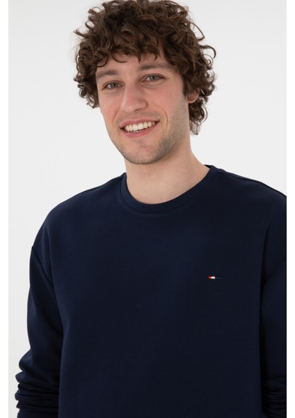Erkek Lacivert Sweatshirt 50309858-VR033