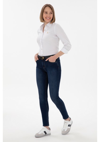 Kadın Beyaz Gömlek Basic 50298112-VR013 fırsatları