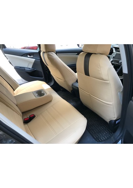 Honda Civic Araca Özel Oto Koltuk Kılıfı - Deri fırsatları
