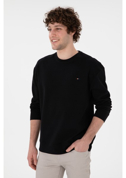 Erkek Siyah Sweatshirt 50309858-VR046 modelleri