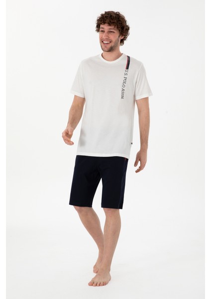 Erkek Beyaz Pijama Takım 50309355-VR013 fırsatları