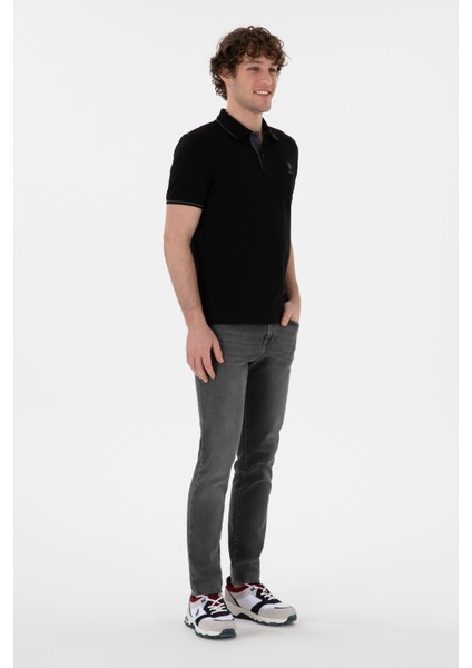 Erkek Siyah Tişört Basic 50305980-VR046