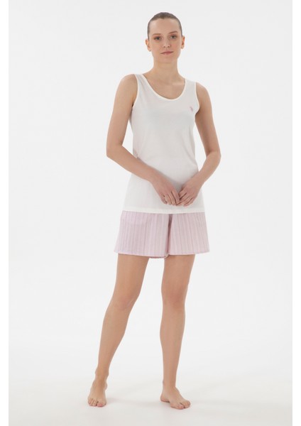 Kadın Ekru Pijama Takım 50312902-VR019 fırsatları