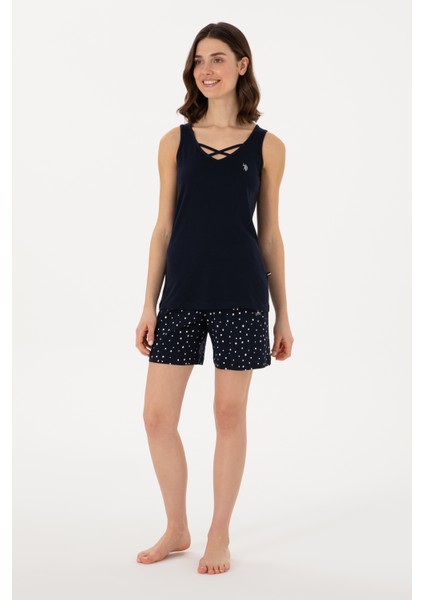 Kadın Lacivert Pijama Takım 50312918-VR033 fırsatları