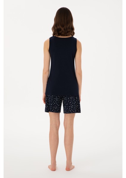 Kadın Lacivert Pijama Takım 50312918-VR033 indirimleri