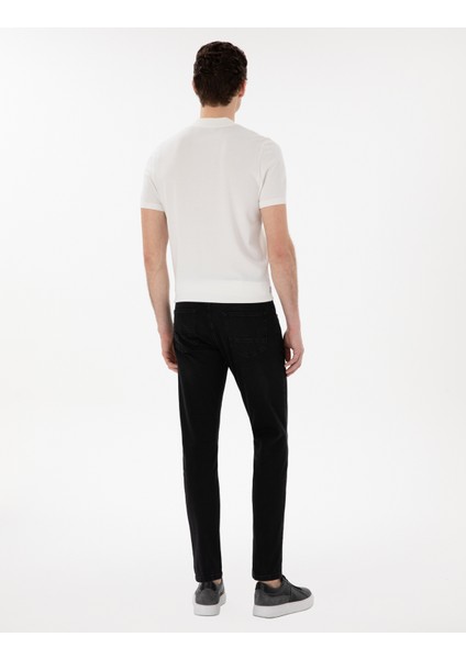 Erkek Siyah Slim Fit Jean Pantolon 50302754-VR046