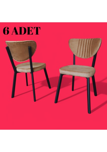 6 Adet Cappucino Elma Mutfak Sandalyesi Yemek Odası Bahçe Balkon Otel Restoran Cafe Sandalyesi fırsatları