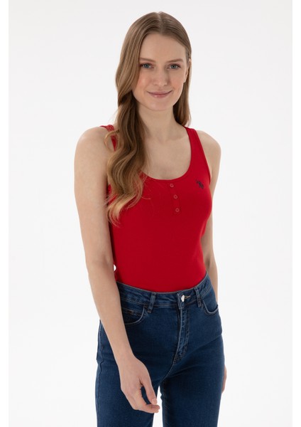 Kadın Kırmızı Tişört Basic 50300895-VR030