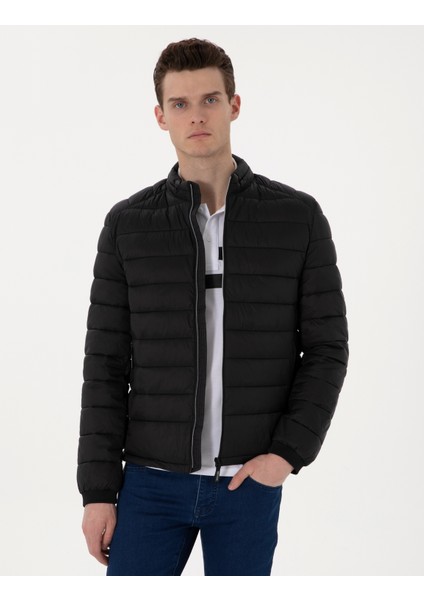 Erkek Siyah Cropped Slim Mont 50302527-VR046
