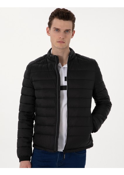 Erkek Siyah Cropped Slim Mont 50302527-VR046