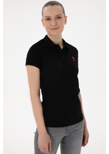 Kadın Siyah Tişört Basic 50300896-VR046 modelleri