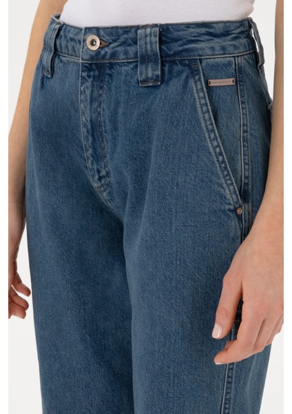 Kadın Mavi Pantolon (Jean) 50304325-DN0022 indirimleri