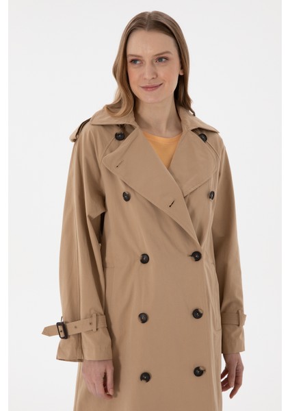 Kadın Camel Trençkot 50299141-VR015