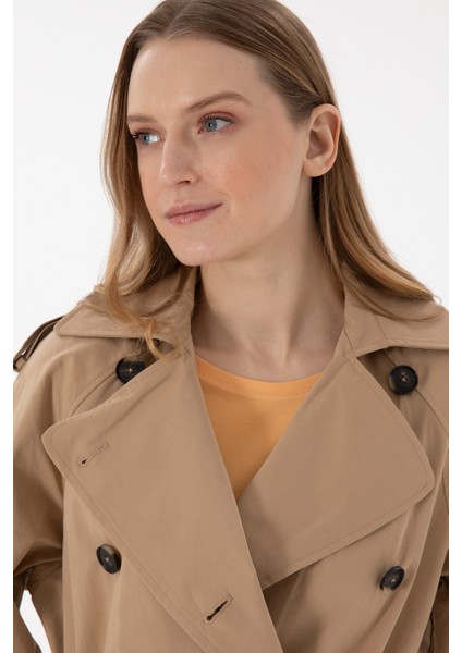 Kadın Camel Trençkot 50299141-VR015
