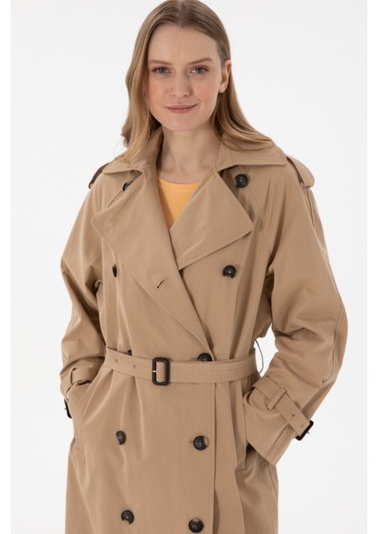 Kadın Camel Trençkot 50299141-VR015