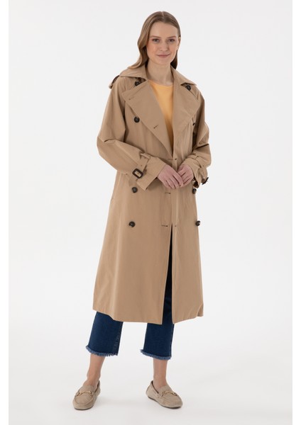 Kadın Camel Trençkot 50299141-VR015