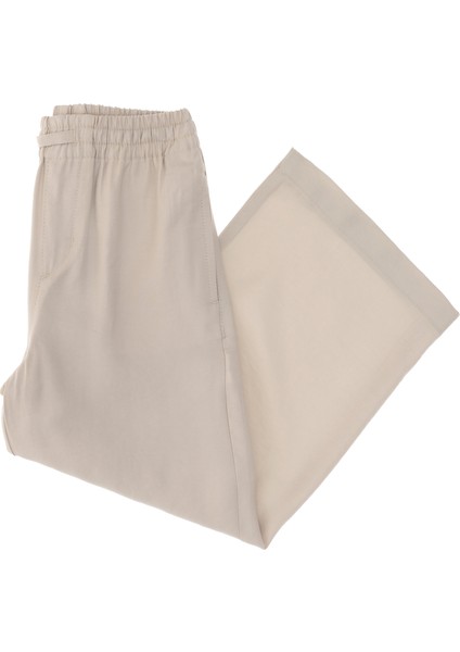 Kız Çocuk Bej Pantolon (Kanvas-Chino) 50309120-VR011