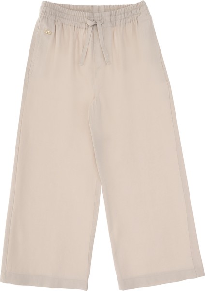 Kız Çocuk Bej Pantolon (Kanvas-Chino) 50309120-VR011