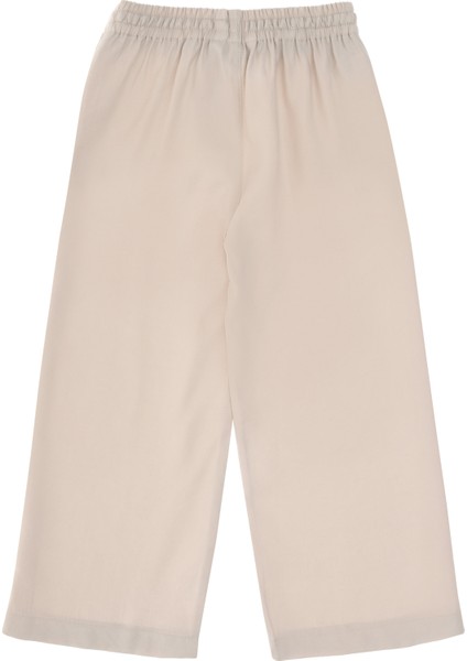 Kız Çocuk Bej Pantolon (Kanvas-Chino) 50309120-VR011