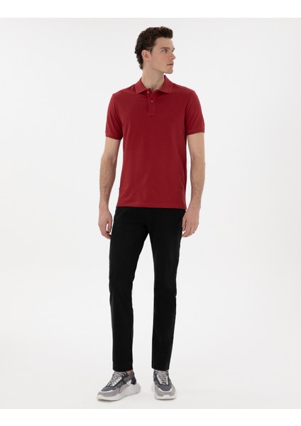 Erkek Siyah Straight Fit Jean Pantolon 50302662-VR046