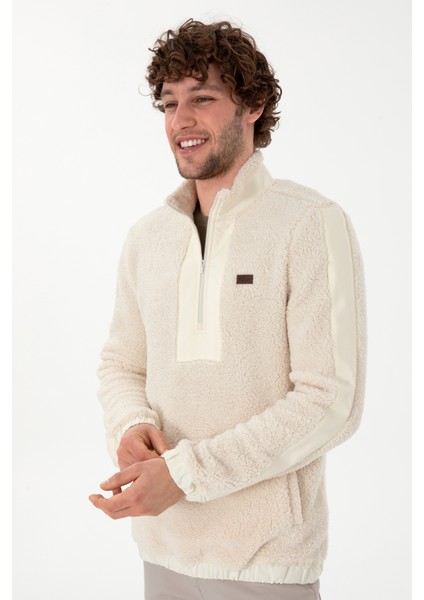 Erkek Krem Sweatshirt 50295822-VR071 modelleri