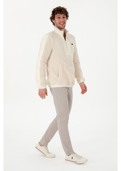 Erkek Krem Sweatshirt 50295822-VR071 fırsatları