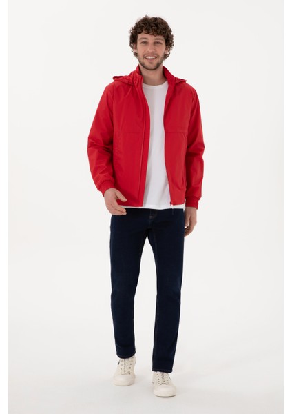 Erkek Kırmızı Mont 50299385-VR030 fırsatları