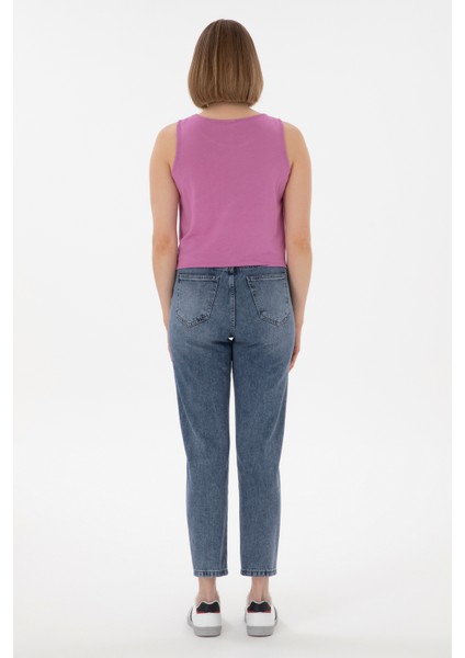 Kadın Mavi Pantolon (Jean) 50300953-DN0022 fırsatları