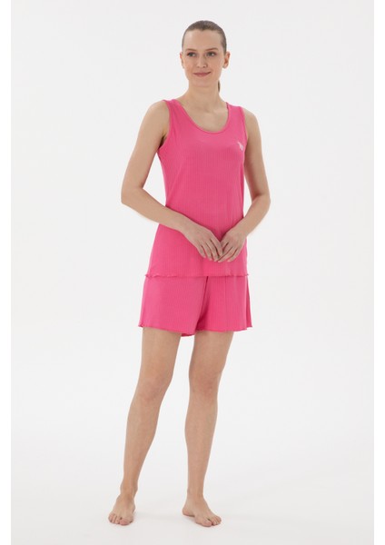 Kadın Fuşya Pijama Takım 50312952-VR023