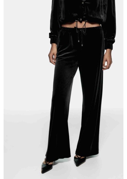 Allbucks Zara, Kadife Bol Pantolon ABZRA1139 fiyatları