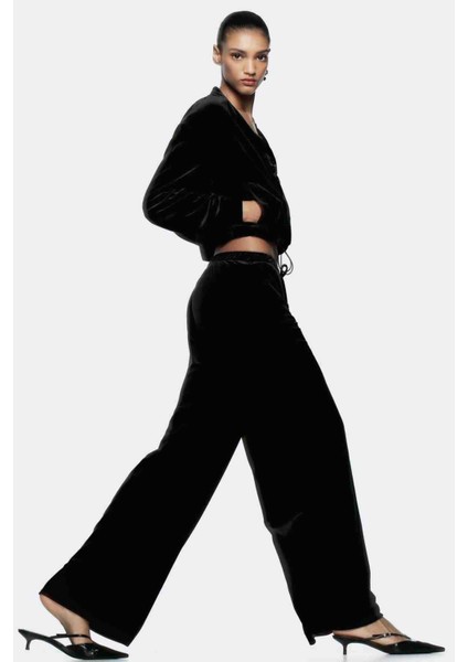 Allbucks Zara, Kadife Bol Pantolon ABZRA1139 modelleri