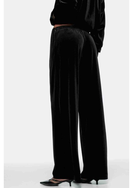 Allbucks Zara, Kadife Bol Pantolon ABZRA1139 fırsatları