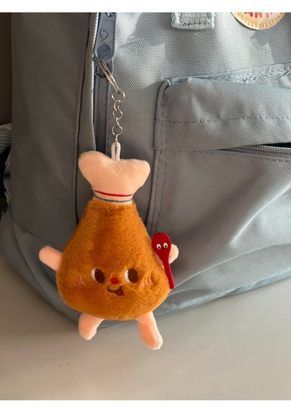 Tavuk But Şeklinde Eğlenceli Peluş Anahtarlık/çanta Süsü fiyatları