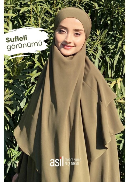 Asil Ferace Sufle Peçe Takım Yağ Yeşili fırsatları