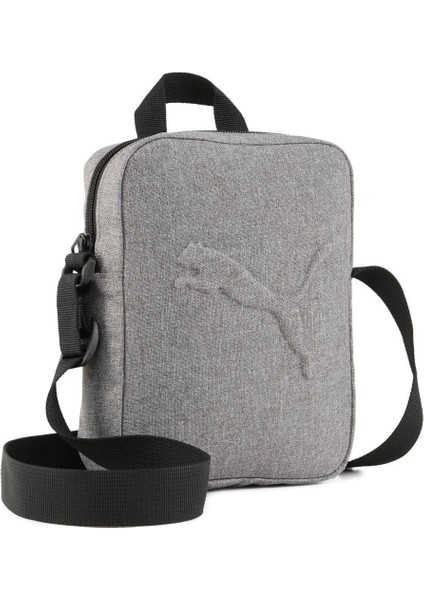 Gri Renkli Hafif Spor Çantası, Unisex, Taşıma Kolay, Polyester Materyal