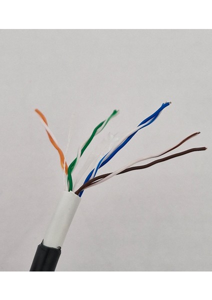 Nif Bilişim Dahua DH-PFM920-6UN 305 Metre Outdoor Dış Mekan Utp 23AWG Cat6 Oksijensiz Bakır % 99,97 Saflık Cat6 Kablo Siyah modelleri