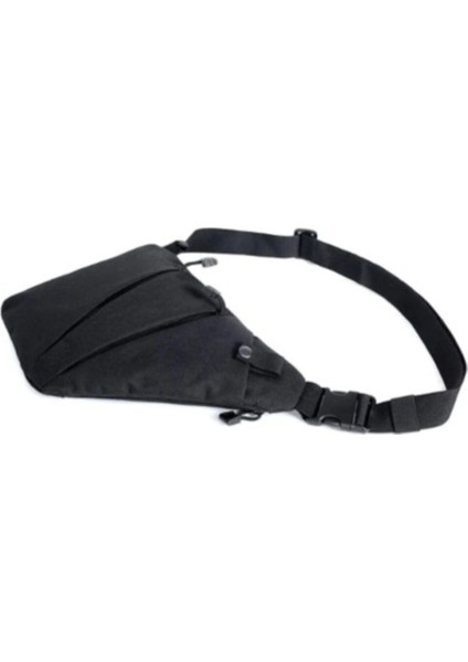 Unisex Siyah Çapraz Askılı Güvenlikli Anti Hırsız Bel Sırt Omuz Çantası fiyatları
